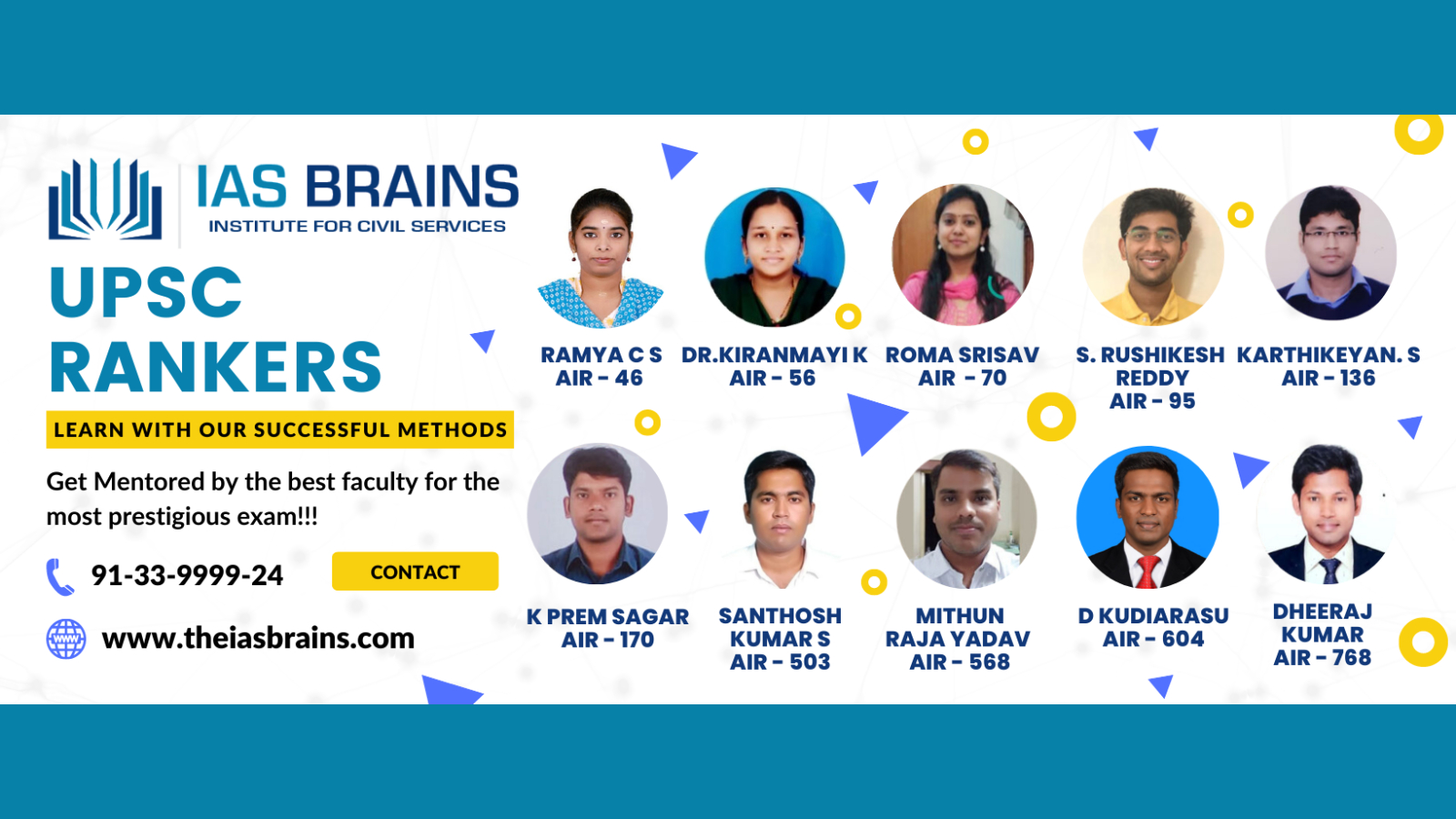 IAS Brains Study Circle Hyderabad Hero Slider - 1